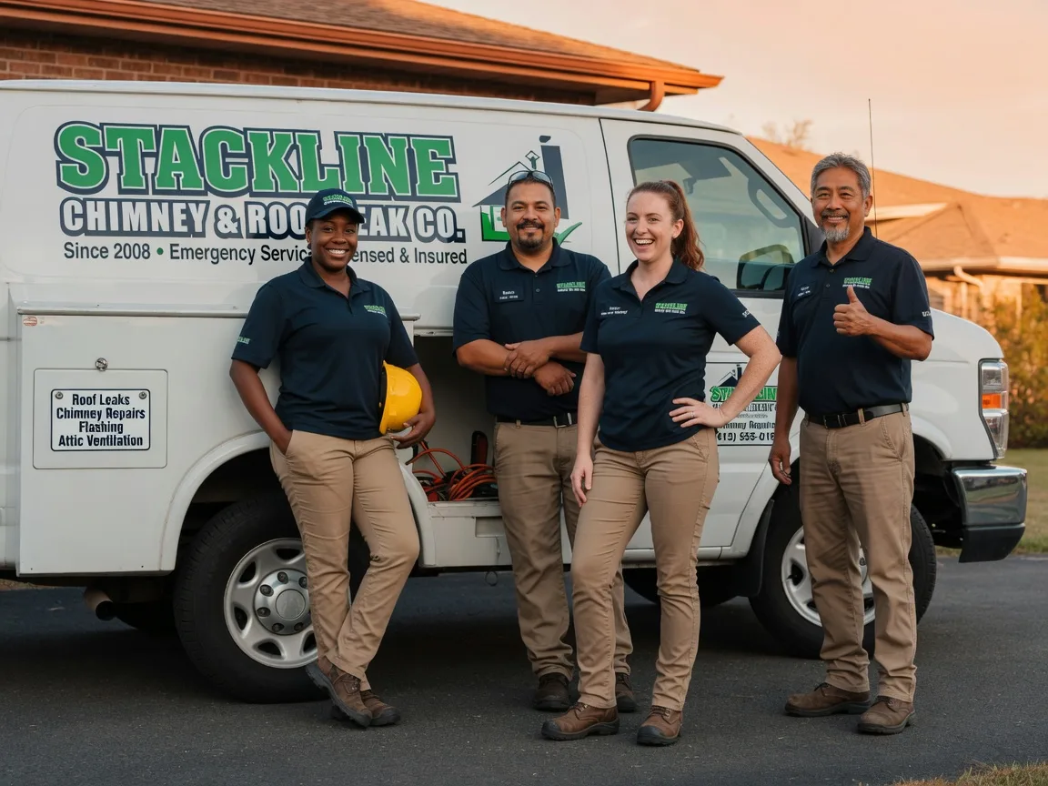 Chimney flashing repair company in Tiff City, MO